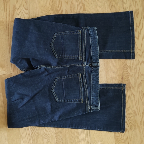 Lands End Canvas low rise boot cut jeans size women's 31, new without tags - Picture 5 of 5